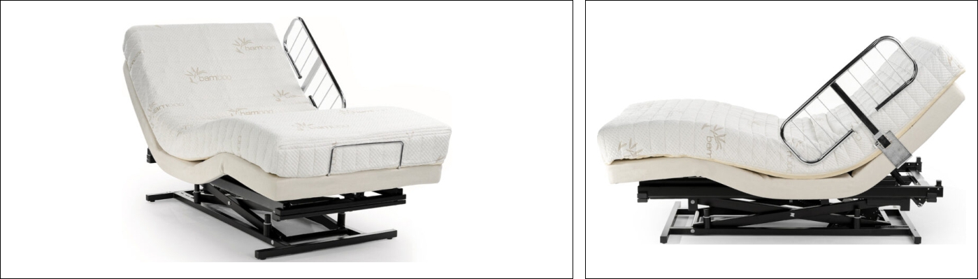 Elderly hospital bed for senior citizens