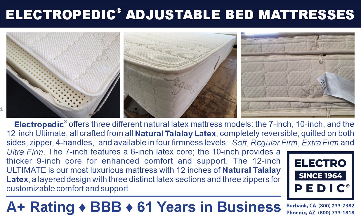 Latex Mattress adjustable bed replacement